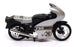 Corgi Appx 11.5cm Long Plastic Model 51696 - Wheelie Bikes Cafe Racer - Silver