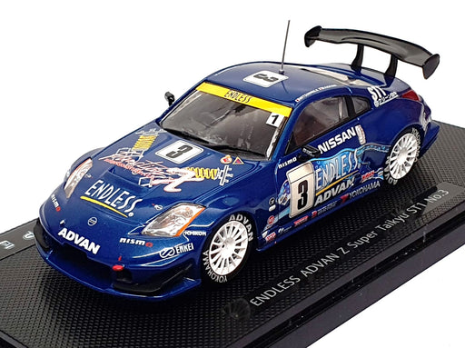 Ebbro 1/43 Scale 735 - Nissan Endless Advan Z Super Taikyu ST1 #3 - Blue