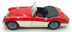 Kyosho 1/18 Scale 08141RW - 1960 Austin Healey 3000 Mk1 - Red/White