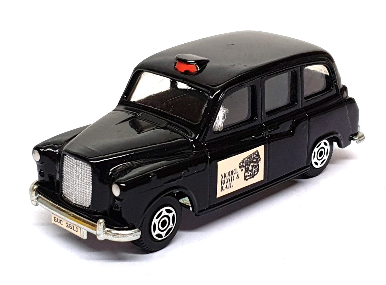Seerol Appx 10cm Long Diecast LTC01 - Austin FX4 London Taxi Cab - Black