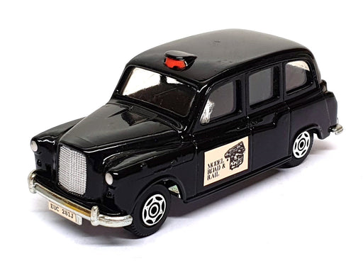 Seerol Appx 10cm Long Diecast LTC01 - Austin FX4 London Taxi Cab - Black