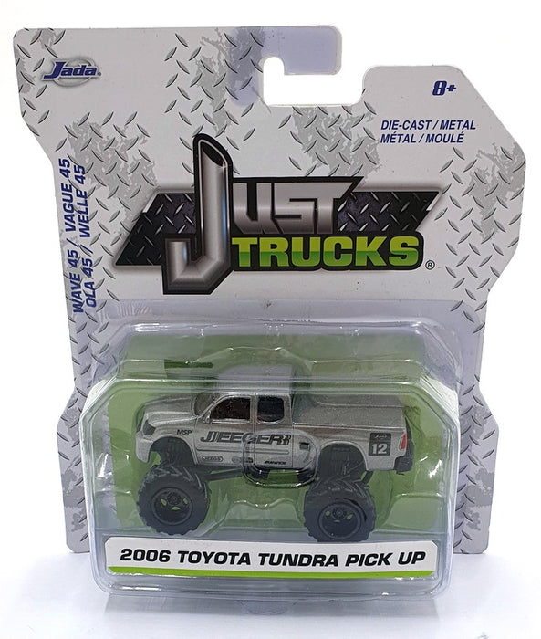 Jada Just Trucks 1/64 Scale 14020 - 2006 Toyota Tundra PickUp - Silver