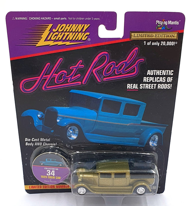 Johnny Lightning 1/64 Scale 441-02 Hot Rods Collector #34 1929 Crew Cab