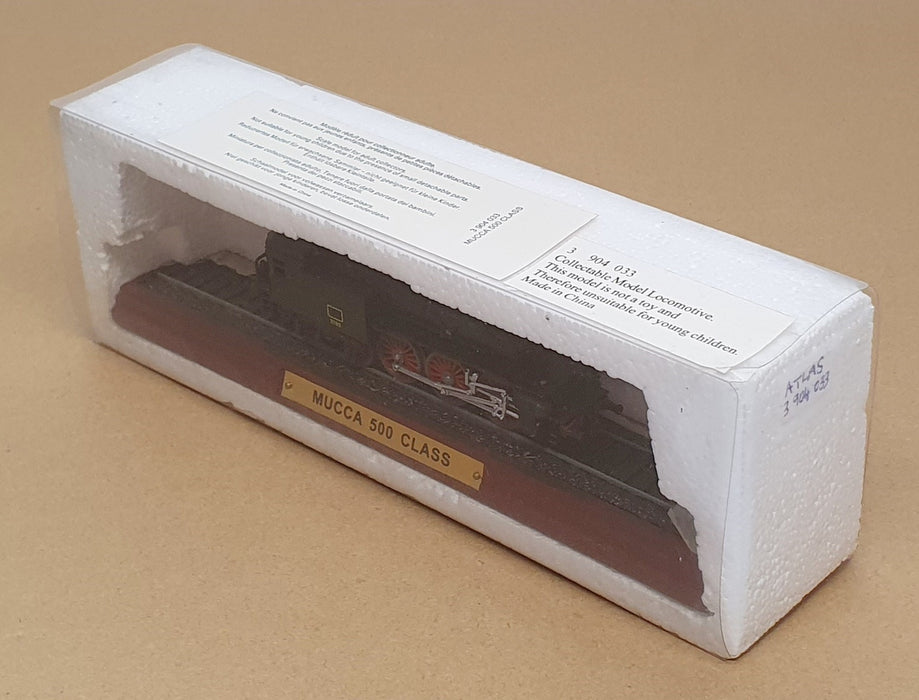Atlas Editions 3 904 033 - Mucca 500 Class 3702 Static Locomotive - Black