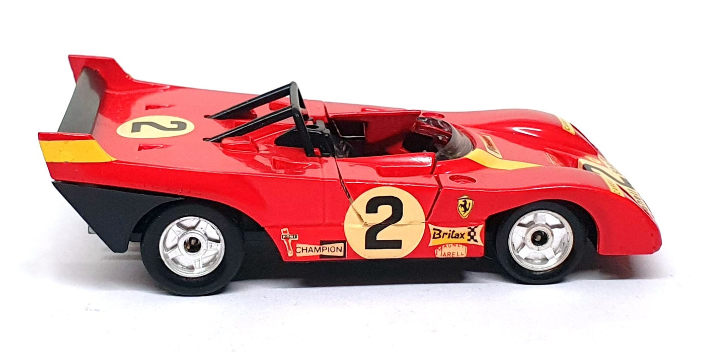 Norev Jet-Car 1/43 Scale Diecast 835 - Ferrari 008 Race Car #2 - Red