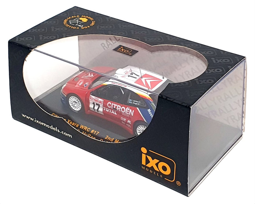 Ixo 1/43 Scale RAM107 - Citroen Xsara WRC #17 2nd Monte Carlo 2003