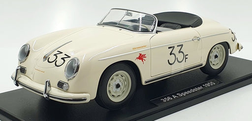 KK Scale 1/12 Scale KKDC120096 - 1955 Porsche 356 A Speedster - #33 Cream White