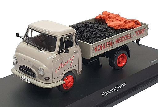 Schuco 1/43 Scale Diecast 03256 - Hanomag Kurier Truck Bauer - Grey