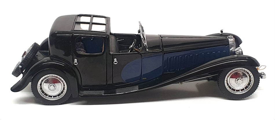 Franklin Mint 1/24 Scale B11RB69 - 1930 Bugatti Royale Napoleon - Black/Blue