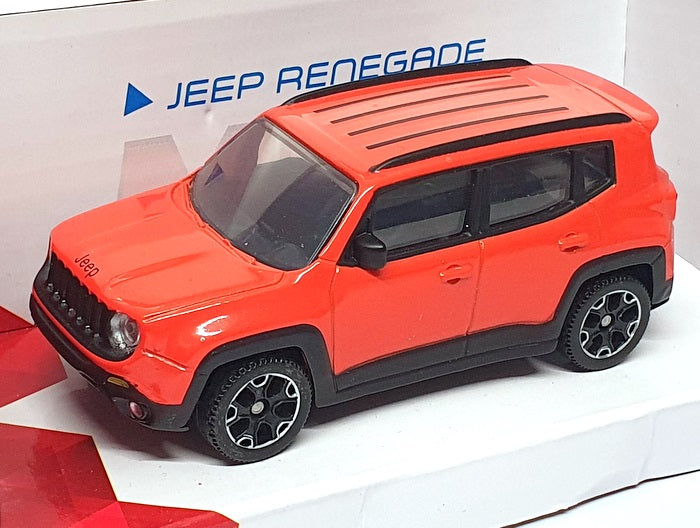 Mondo Motors 1/43 Scale Diecast 53140 - Jeep Renegade - Orange