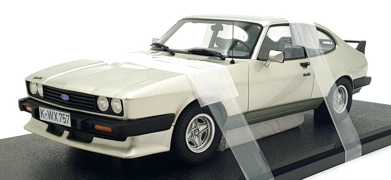 Cult 1/18 Scale Resin CML215-1 - 1981 Ford Capri 2.8 Turbo - Met. Silver