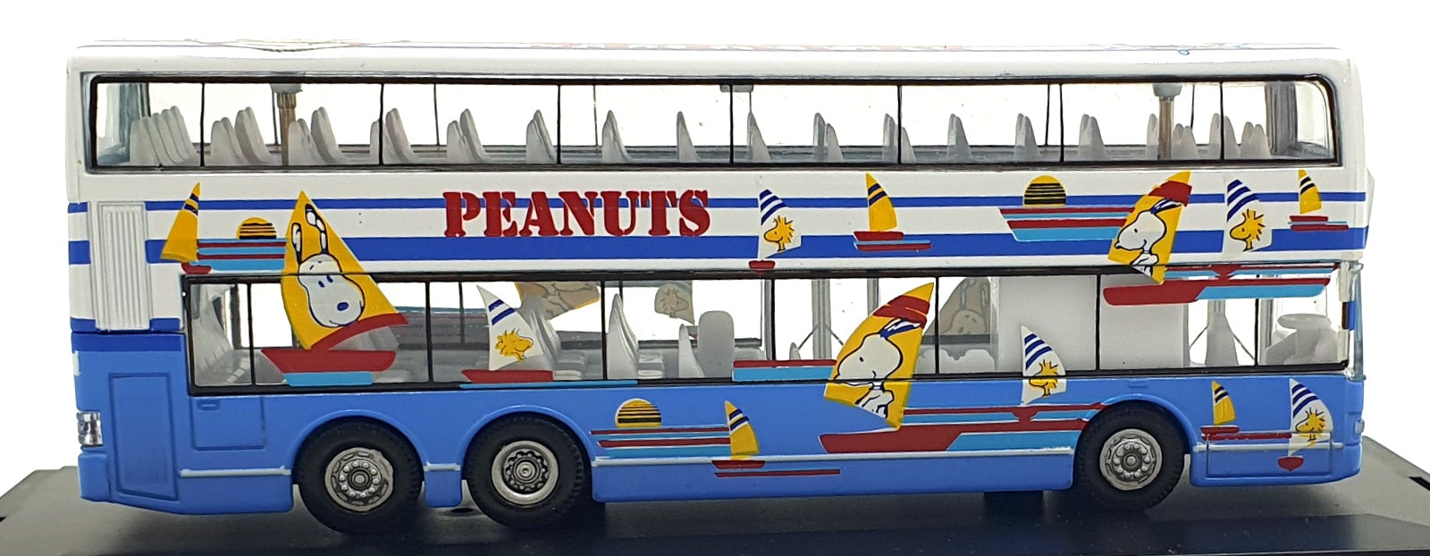 Sun Hing Toys 1/76 Scale SY71291F - 1970's Peanuts Jumbo Bus Pull Back