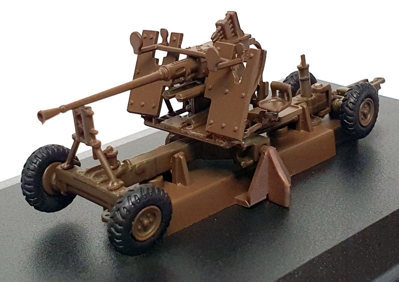 Oxford Diecast 1/76 Scale 76BF001 - Brown 40mm Bofors Gun