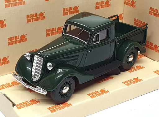 Haw Abtonpom Russian Diecast 1/43 Scale H552 - Gaz M415 Pickup Truck - Green