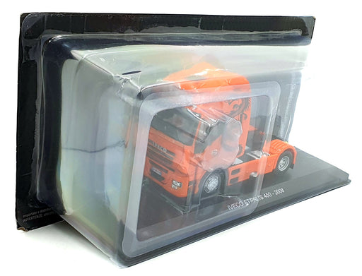Hachette 1/43 Scale G1470012 - 2008 IVECO Stralis 450 - Orange/Dragon