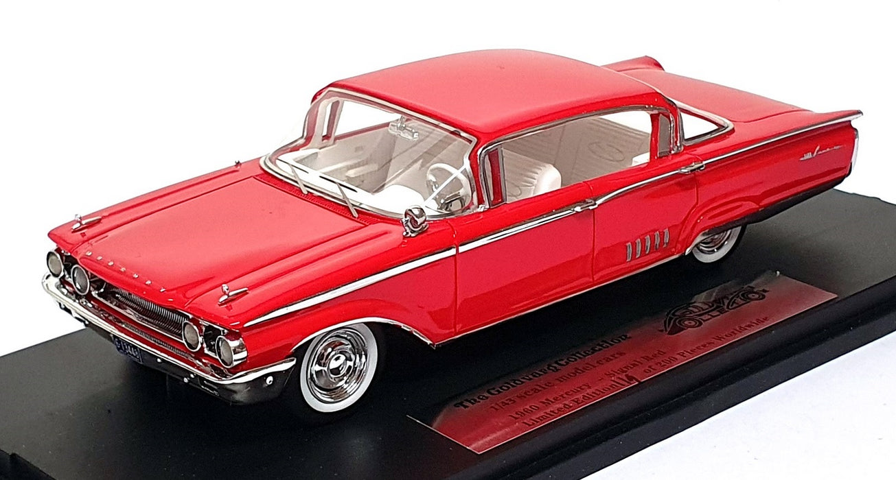 Goldvarg 1/43 Scale GC-084B - 1960 Mercury Park Lane 4Dr. - Signal Red