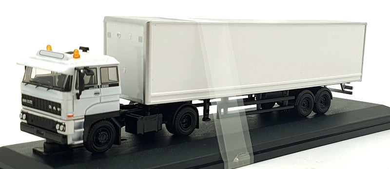 Parcelforce Trailer Oxford Diecast 1/76 Scale SP184A - DAF 3300 Short Van Trailer - White ...