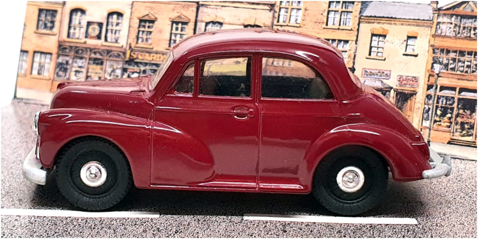 Corgi 1/43 Scale Diecast D702 - Morris Minor Saloon - Maroon