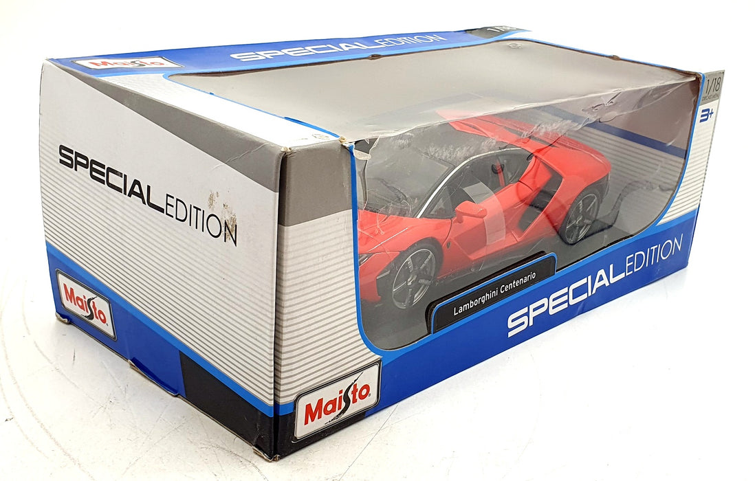 Maisto 1/18 Scale 31386R - Lamborghini Centenario - Red