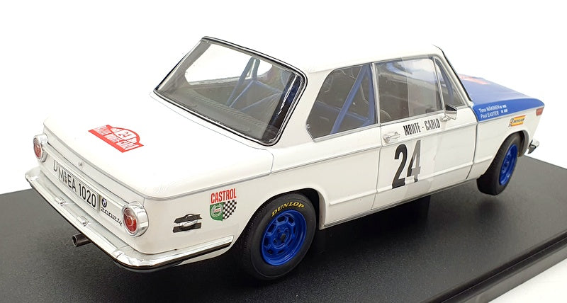 Solido 1/18 Scale S1808603 - BMW 2002 Tii Monte Carlo 1969 T.Makinen #24