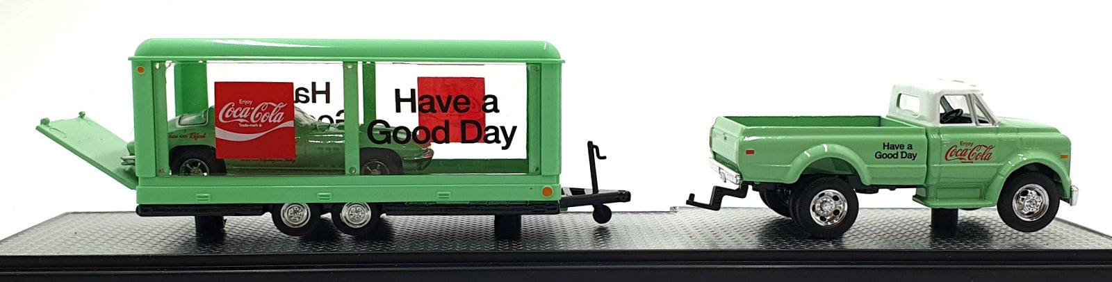 Castline M2 Machines 1/64 Scale TW24 '70 Chevrolet C60 Truck & '66 Corvette 427