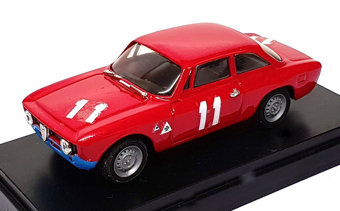 ProgettoK 1/43 Scale 044 - Alfa Romeo Giulia GTA #11 Monza 1967 - Red
