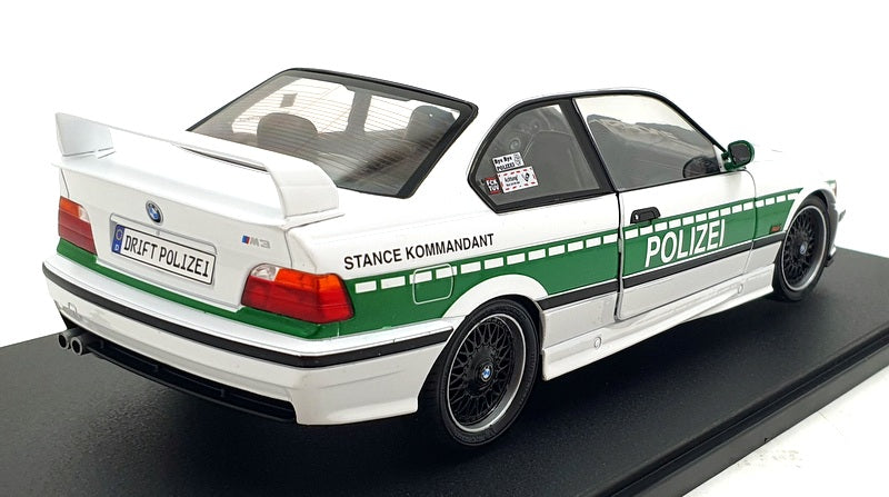 Solido 1/18 Scale S1803915 - 1991 BMW E36 Coupe M3 Drift Polizei 1991
