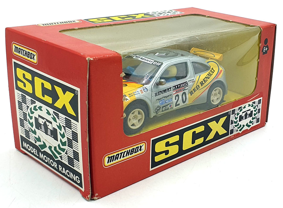 Matchbox SCX 1/32 Scale Slot Car 83280.20 - Renault Megane Costa Bravia #20