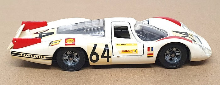 Solido 1/43 Scale Diecast 174 - Porsche 908 Race Car #64 - White/Red