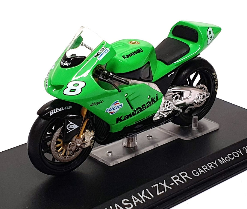 Altaya 1/24 Scale AMB03C - Kawasaki ZX-RR #8 Garry McCoy 2003 - Green