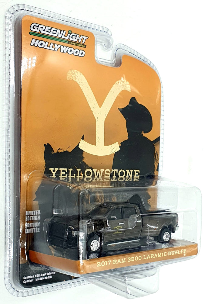 Greenlight 1/64 Scale 44980-F - 2017 Ram 3500 Laramie Dually - Yellowstone