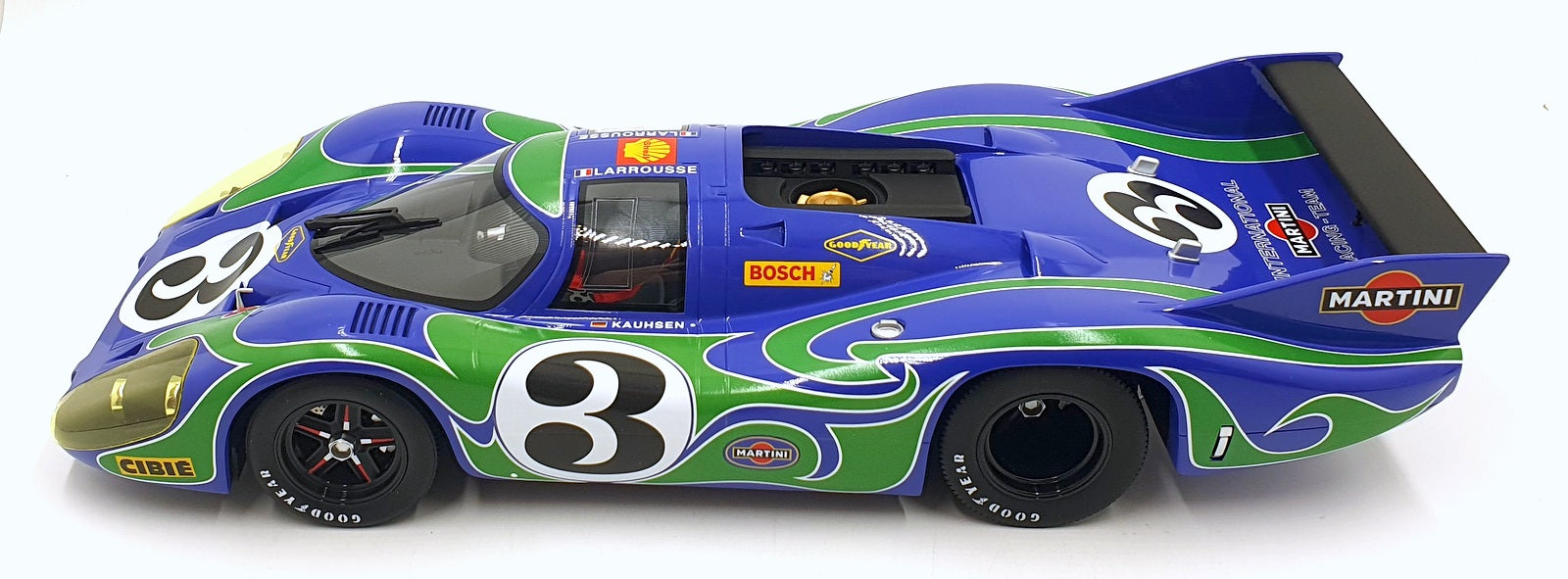 CMR 1/12 Scale CMR12016 - Porsche 917 Long Tail Le Mans 1970 #3 Larrousse