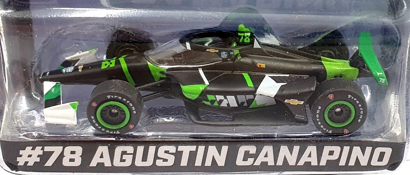 Greenlight 1/64 Scale 11570 NTT Indycar Series #78 A. Canapino - Blue/Green