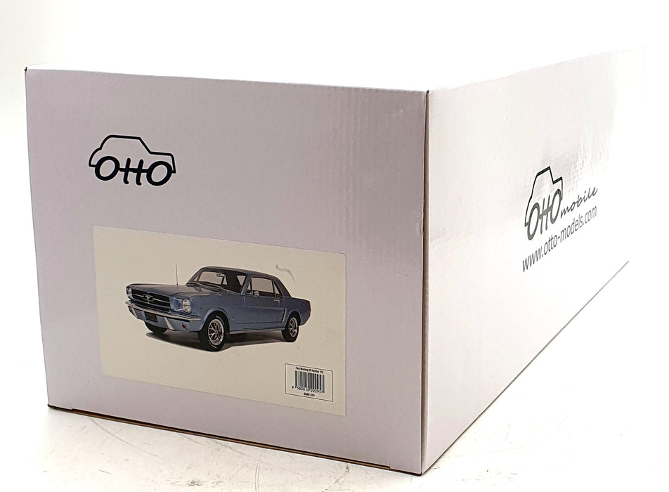 OTTO 1/12 Scale Resin G089 - Ford Mustang V8 Hardtop - Blue 