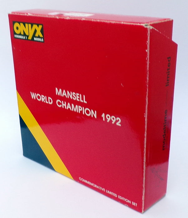 Onyx 1/43 Scale LE-2 - 4 Car Collectors Set - Nigel Mansell World Champion 1992
