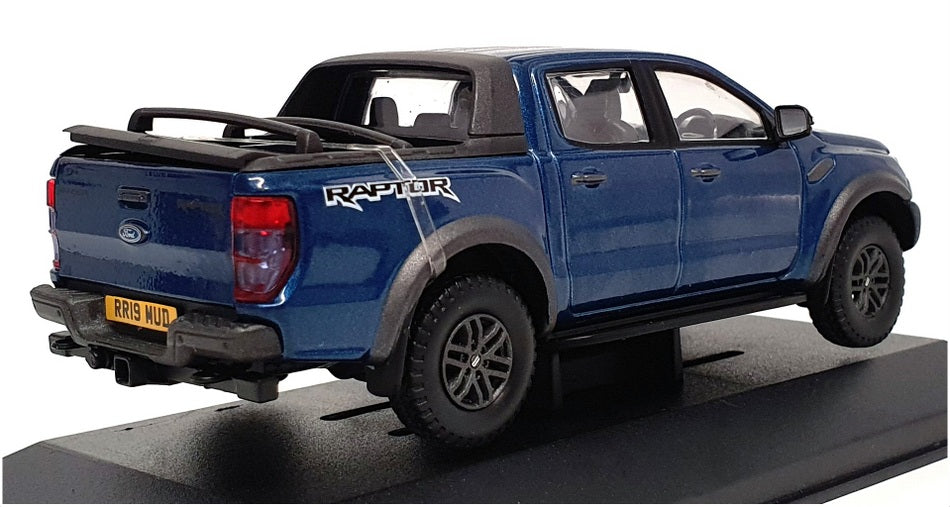 Vanguards 1/43 Scale VA15201 - Ford Ranger Raptor Press Vehicle - Ford Perf Blue