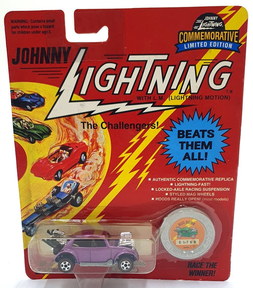 Johnny Lightning 1/64 Scale 100-130 - The Challengers VW Bug Bomb - Purple