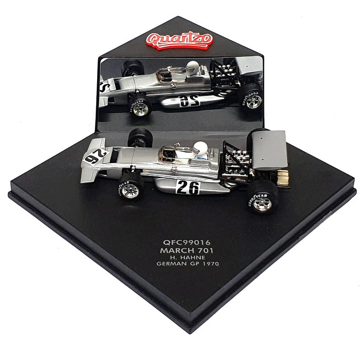 Quartzo 1/43 Scale QFC99016 - F1 March 701 #26 German GP 1970 H. Hahne