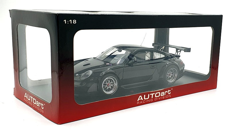 Autoart 1/18 Scale Diecast 80787 - Porsche 911 (997) GT3 RSR Plain Body - Black