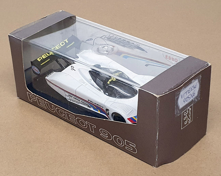 Vitesse 1/43 Scale 905N6 - Peugeot 905 #6 Rosberg/Dalmas/Jabouille