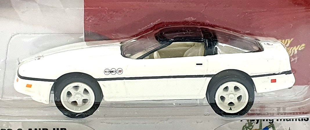 Johnny Lightning 1/64 Scale 992-01 - 1988 Chevrolet Corvette - White