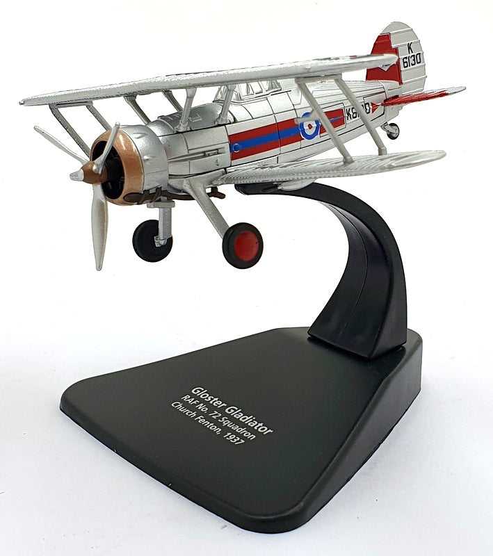 Oxford Diecast 1/72 Scale AC122 Gloster Gladiator RAF #72 Sqn Church Fenton 1937