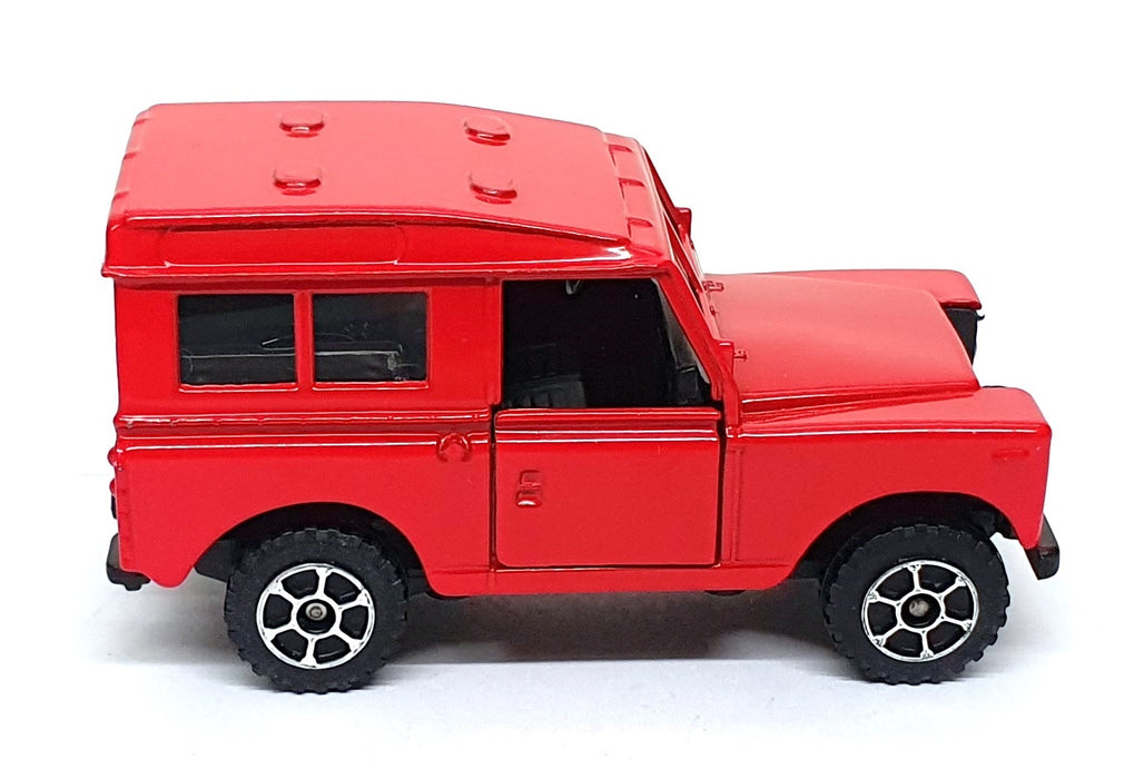 Polistil Appx 8cm Long Diecast CE66 - Land Rover - Red