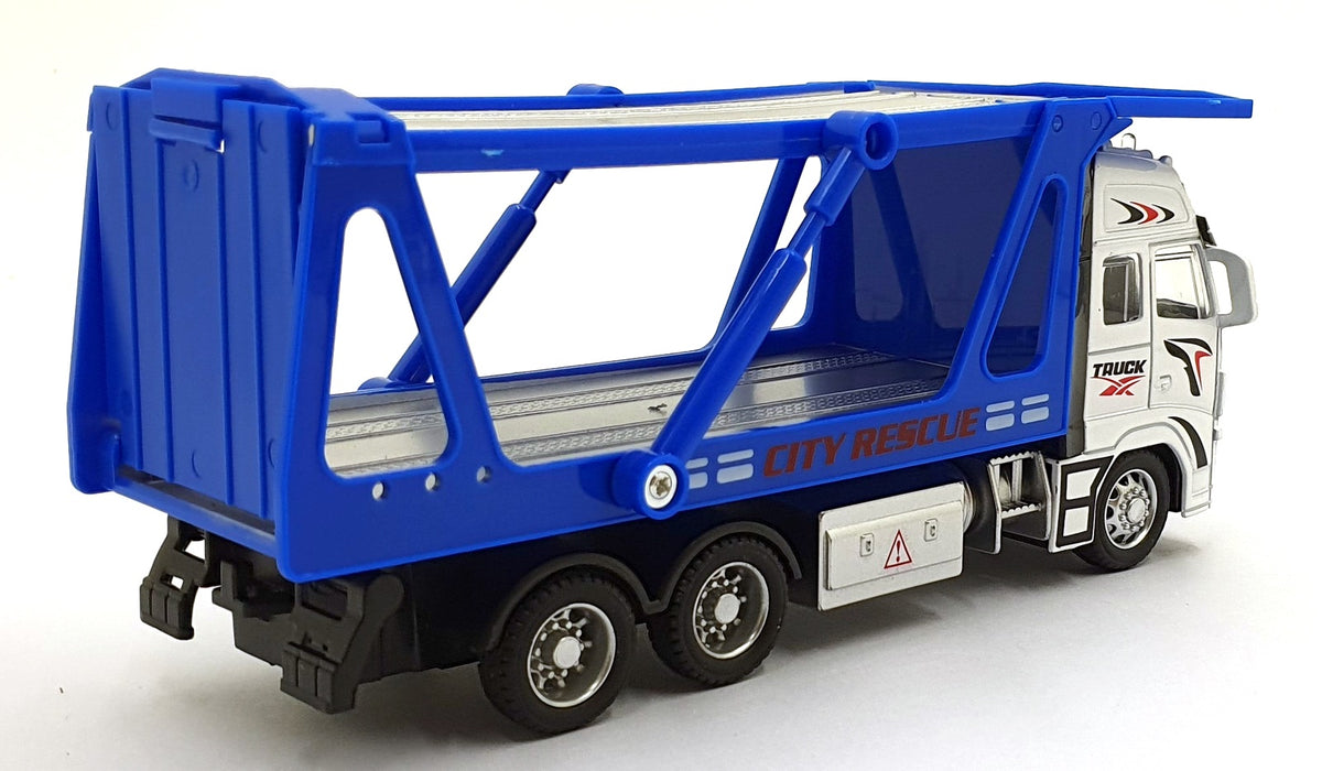 TranzMasters 20cms Pull Back and Go TY1003 - Transporter Rescue Vehicle
