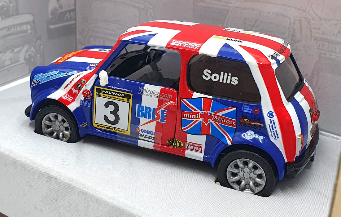 Corgi 1/36 Scale CC82245 - Mini 7 Racing Club Mini Miglia Bill Sollis Union Jack