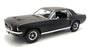 Greenlight 1/18 Scale 13611 - 1967 Ford Mustang Coupe - Creed - Black