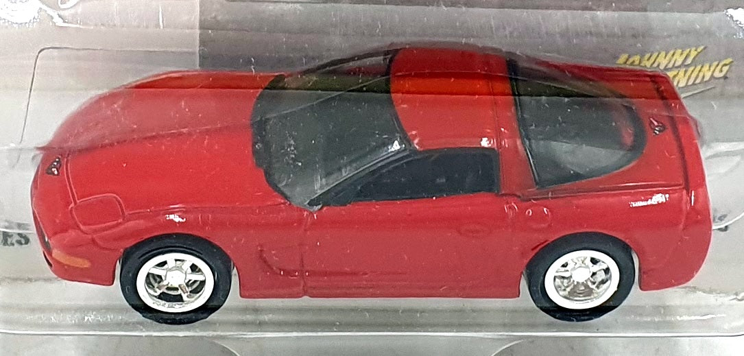Johnny Lightning 1/64 Scale 992-01 - 1997 Corvette - Red