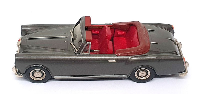 Top Marques 1/43 Scale HE8 - 1966-67 Alvis TF Convertible - Dk. Silver 