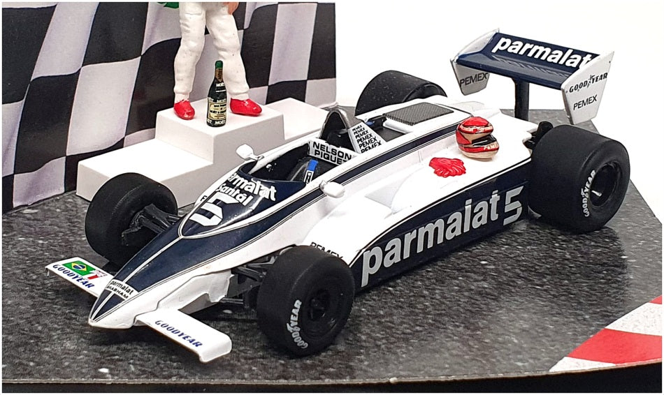 Quartzo F1 World Champions 1/43 Scale QWC99014 - Brabham-BMW BT-49C Piquet 1981
