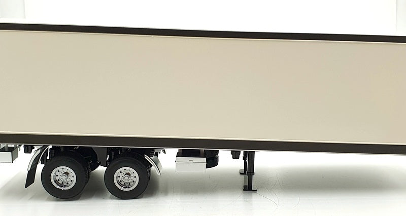 KK Scale Road Kings 1/18 Scale RK180163 - Semi Automatic Truck Trailer White